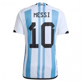 Argentina 2023/2024 Lionel Messi 10 Hjemme Landslagsdrakt Kortermet